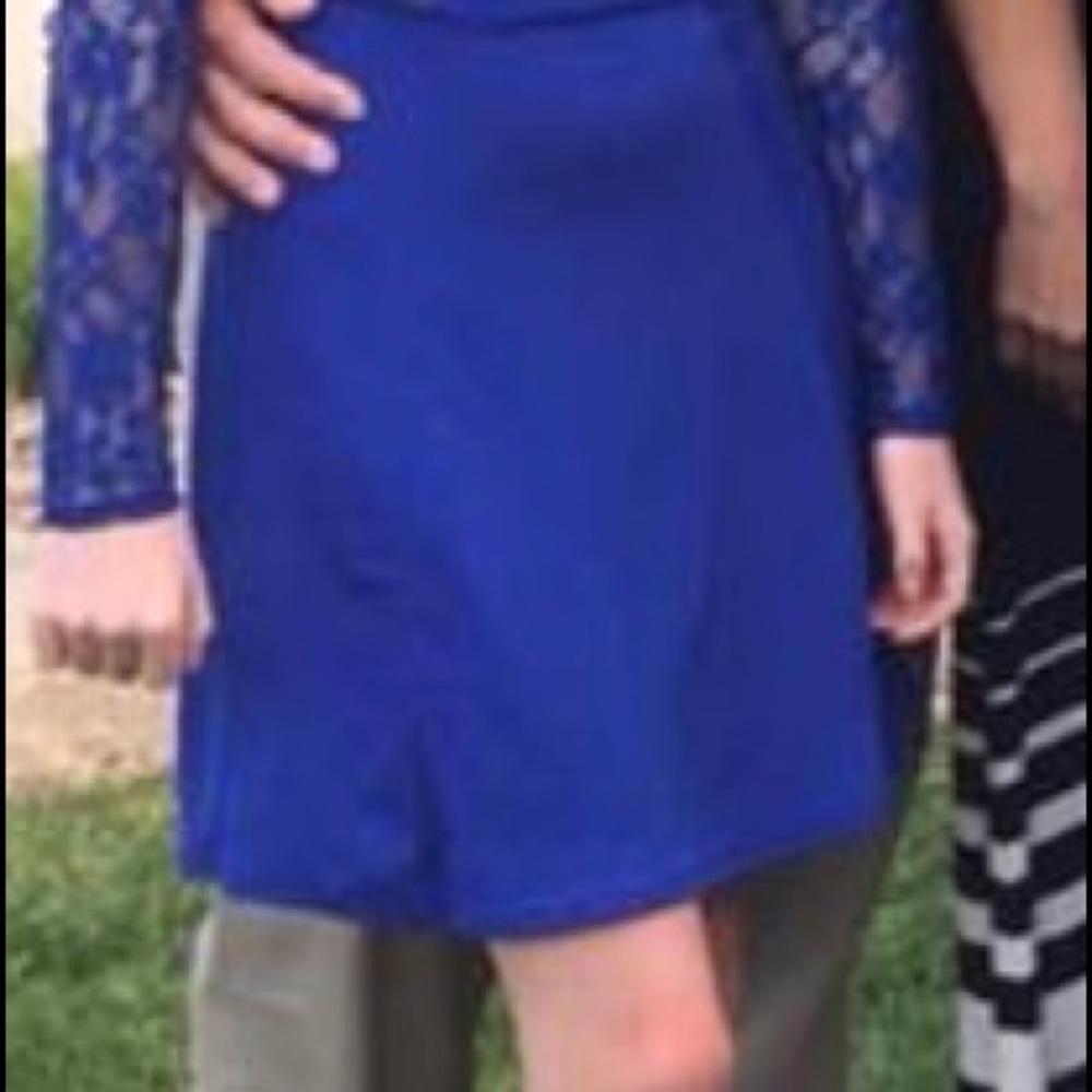 🌺 H & M DRESS WITH MATCHING COLOR LACE - Picture 8 of 8